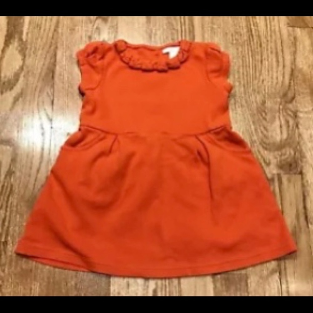 Janie and Jack Orange Dress